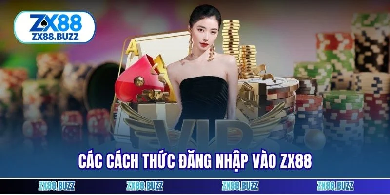 Các cách thức đăng nhập vào ZX88